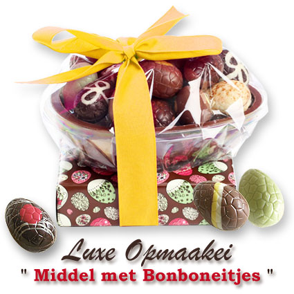 Luxe chocolade opmaakei middel