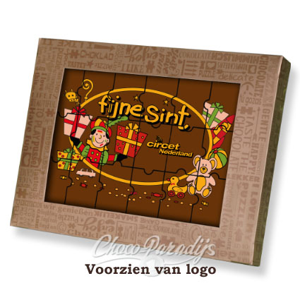 Chocolade Puzzel Sinterklaas Puzzel logo