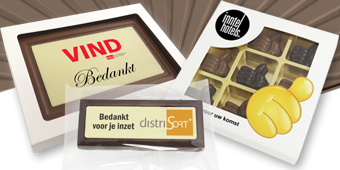 Chocolade bedankjes