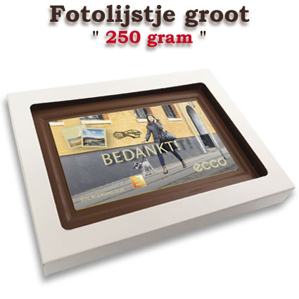 Chocolade Fotolijstje groot