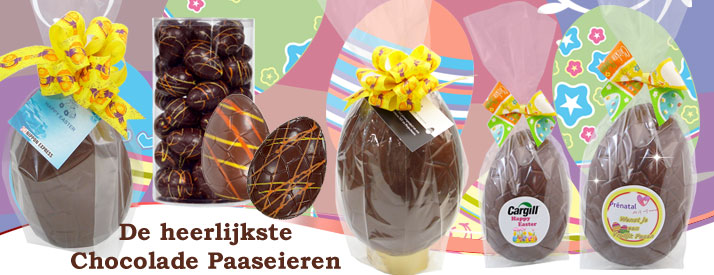 Stoutmoedig zien Eigenlijk Chocolade paaseieren als relatiegeschenk - Choco Paradijs