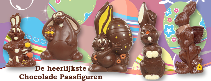 Chocoladepaashazen bestellen bij Paradijs