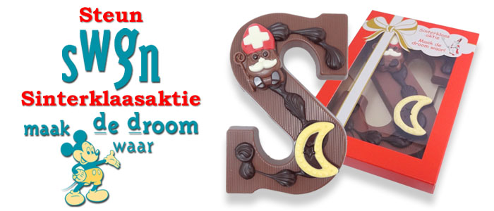 Chocoladeletters Sinterklaasaktie SWGN Chocoladeletters Sinterklaasaktie SWGN