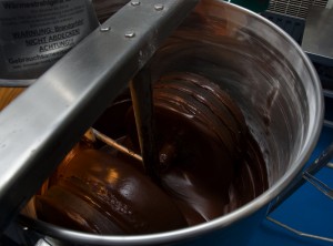 concheren van chocolade
