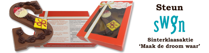 Sinterklaas aktie SWGN Chocoladeletters 2017 Sinterklaas aktie SWGN Chocoladeletters 2017