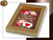 Chocolade kaart <br/>dag van de verpleging