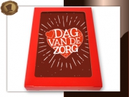 Chocolade kaart <br/>Dag van de zorg