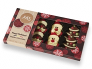 Happy Santa's en kerstbomen