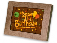 Chocolade Puzzel  Happy Birthday