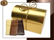 Choco-Mobieltjes in Schatkist