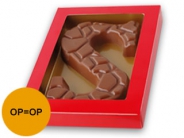Chocoladeletter S 175 gram <br/>SNELLE LEVERING