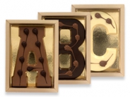 Chocoladeletter 200 gram Luxe Vormletter