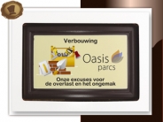 Fotolijstje *Groot*  Excuses verbouwing