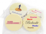 Logo Choco per 2  Bedankt in diverse talen