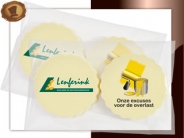 Logo Choco per 2 stuks  Excuses schilderwerk