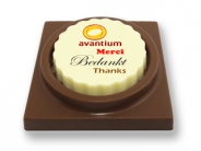 Logo Choco's De Luxe  Bedankt in diverse talen