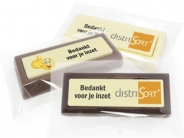 Choco blokken per stuk <br>Bedankt voor je inzet
