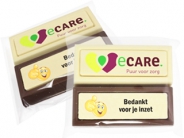 Choco blokken per 2 stuk  Bedankt voor je inzet