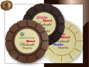 Breektablet *Rond*  Bedankt in diverse talen
