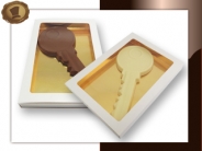 Chocolade sleutel 19,5 cm / 90 gr