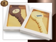 Chocolade Sleutel met logo