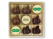 9 vaks geschenkdoosje<br> met uw logo