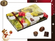 Rechthoek IJskristallen  14 Pralines / 225 gram