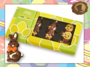 4x Happy Ducks  4x Happy Bunnies