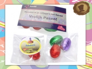 Strooizakje met  3 Paaseitjes