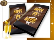 Chocolade Nieuwjaarskaart