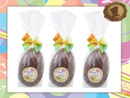 Chocolade Paasei  70 gram - 10 cm