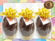 Chocolade Paasei  600 gram - 22,9 cm