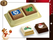 Premium Kerst Pralines <br/>2 stuks