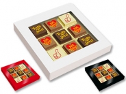 Super Bedankt Pralines <br/>9 stuks verpakking