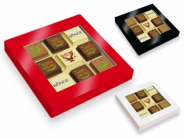 Premium Kerst Pralines <br/>9 stuks