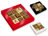 Premium Sint Pralines  9 stuks met logo