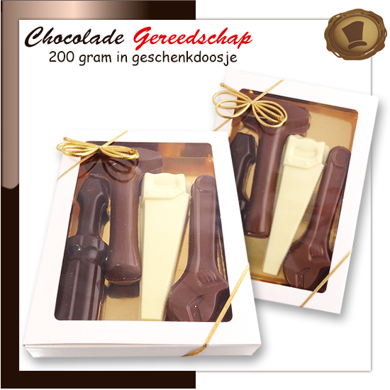Aanpassing tarwe Pardon Luxe Geschenkverpakking Chocolade Gereedschap - Choco Paradijs