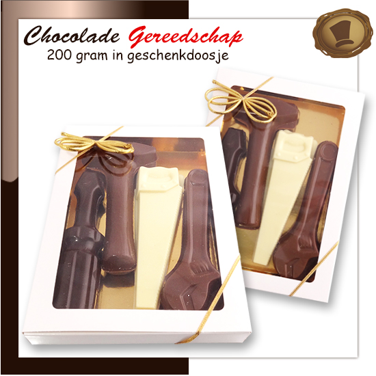 per ongeluk ernstig Methode Luxe Geschenkverpakking Chocolade Gereedschap - Choco Paradijs